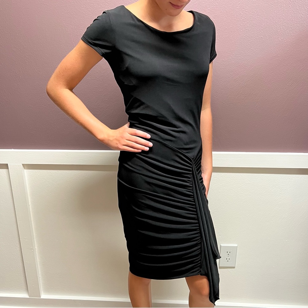 NWT Y2K Roulette Black Stretchy Dress